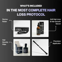 Full Pack | Hair Filler + Serum + Derma Roller