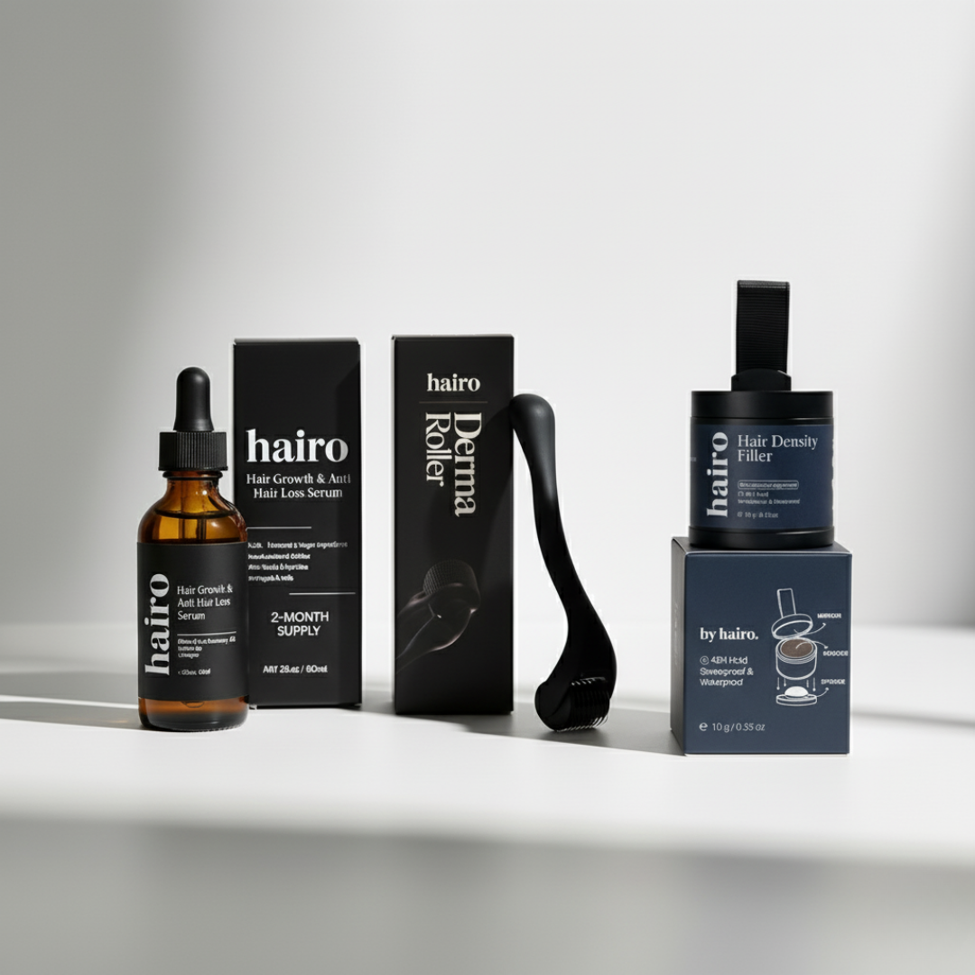 Full Pack | Hair Filler + Serum + Derma Roller